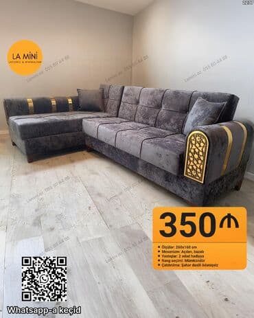 Künc divan, Açılan, Bazalı, Parça, Şəhərdaxili pulsuz çatdırılma lalafo.az -da Künc divan, Açılan, Bazalı, Parça, Şəhərdaxili pulsuz çatdırılma