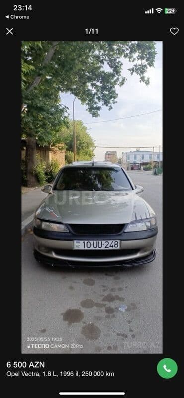Opel Vectra: 1.8 l | 1996 il Sedan lalafo.az -da Opel Vectra: 1.8 l | 1996 il Sedan