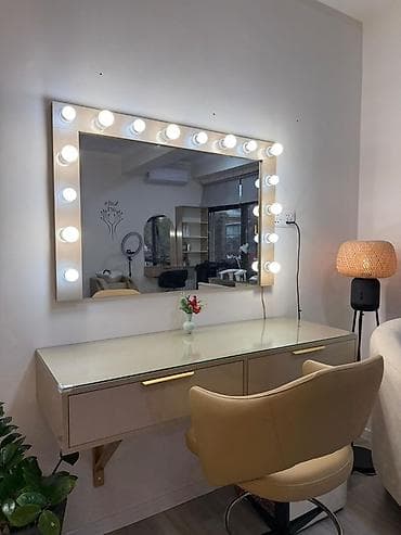 Make up kamot,güzgü, kreslo və pedikur kreslosu satılır.istifadə lalafo.az -da Make up kamot,güzgü, kreslo və pedikur kreslosu satılır.istifadə