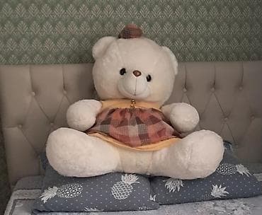 Böyük ölçülü (70*60 sm) yumuşaq ayı oyuncağı. Sualınızı vatsapa lalafo.az -da Böyük ölçülü (70*60 sm) yumuşaq ayı oyuncağı. Sualınızı vatsapa