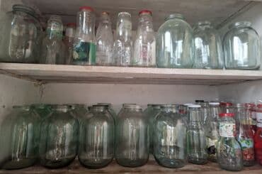 Сушилки: Şüşə bankalar və butulkalar dəsti - Müxtəlif ölçü və həcmlərdə şüşə at lalafo.az — 1 Сушилки: Şüşə bankalar və butulkalar dəsti - Müxtəlif ölçü və həcmlərdə şüşə — 1