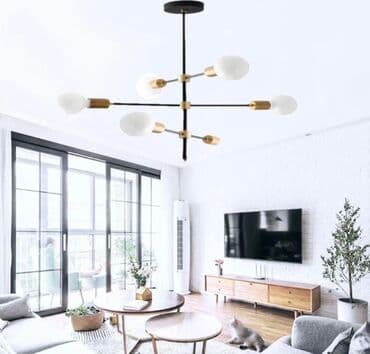 Çılçıraq, 6 lampa, Metal lalafo.az -da Çılçıraq, 6 lampa, Metal