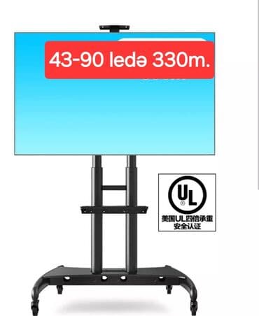 Kronşteynlər: 55-100 led Ağır və böyük ekran televizor və plazmalar üçün təkərli tv lalafo.az -da — 9 Kronşteynlər: 55-100 led Ağır və böyük ekran televizor və plazmalar üçün təkərli tv — 9