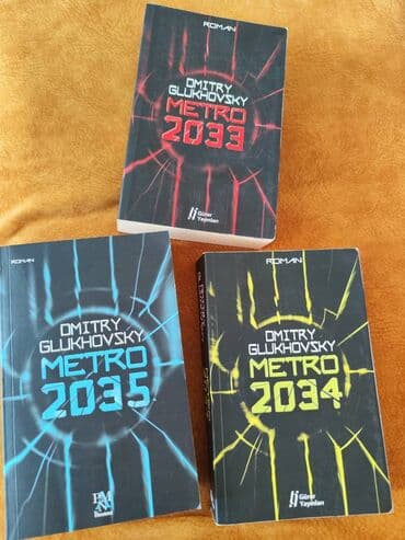 Dmitry Glukhovsky'den "Metro 2033", "Metro 2034", "Metro 2035" 3'ü lalafo.az -da Dmitry Glukhovsky'den "Metro 2033", "Metro 2034", "Metro 2035" 3'ü