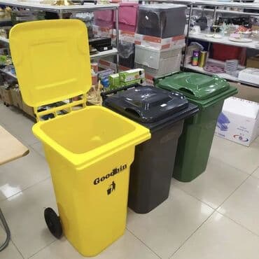 Tullantı qabları: Məişət Tullantı qutuları. 20 lt den 1100 lt qeder movcuddur. Plastik lalafo.az -da — 3 Tullantı qabları: Məişət Tullantı qutuları. 20 lt den 1100 lt qeder movcuddur. Plastik — 3