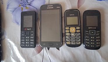 Köhnə model mobil telefon dəsti - 4 ədəd telefon: Kgtel düyməli at lalafo.az Köhnə model mobil telefon dəsti - 4 ədəd telefon: Kgtel düyməli