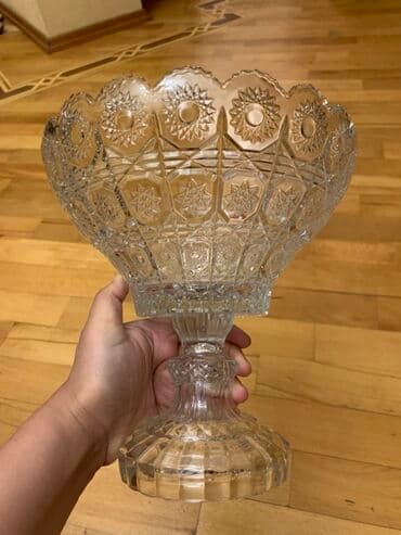 Şüşə ayaqlı meyvə/qənnadı qabı – SAKURA - Brend: SAKURA (qutusu ilə) lalafo.az -da Şüşə ayaqlı meyvə/qənnadı qabı – SAKURA - Brend: SAKURA (qutusu ilə)