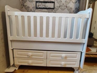 Oğlan və qız üçün, Dördbucaq, Beşik, Dəstsiz, Matras ilə, Yellənmə mexanizmsiz lalafo.az -da Oğlan və qız üçün, Dördbucaq, Beşik, Dəstsiz, Matras ilə, Yellənmə mexanizmsiz