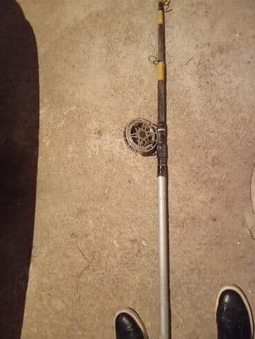 Потолок: Balıqçılıq çubuğu və iki ədəd klassik metal çarx (sarma barabanı) - at lalafo.az — 4 Потолок: Balıqçılıq çubuğu və iki ədəd klassik metal çarx (sarma barabanı) - — 4