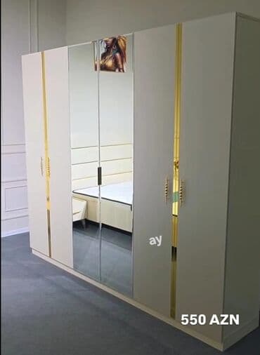 Yeni, Açılan, 6 qapı Düz dolab, Qarderob, paltar dolabı lalafo.az -da Yeni, Açılan, 6 qapı Düz dolab, Qarderob, paltar dolabı