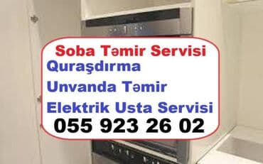 Soba Tımir Servisi. Quraşdırma. Unvanda təmir. Diaqnostika. Elektrik lalafo.az -da Soba Tımir Servisi. Quraşdırma. Unvanda təmir. Diaqnostika. Elektrik