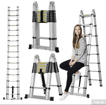 Aliminium Teleskopik Nərdivanlar. ❗️Satışı❗️ lalafo.az -da Aliminium Teleskopik Nərdivanlar. ❗️Satışı❗️