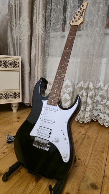 Elektro gitaralar: Elektron gitara, Ibanez, 6 sim, İşlənmiş, Ödənişli çatdırılma lalafo.az -da — 1 Elektro gitaralar: Elektron gitara, Ibanez, 6 sim, İşlənmiş, Ödənişli çatdırılma — 1