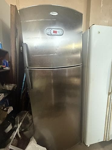 İşlənmiş 2 qapılı Whirlpool Soyuducu Satılır, rəng - Boz, Dolab içi lalafo.az -da İşlənmiş 2 qapılı Whirlpool Soyuducu Satılır, rəng - Boz, Dolab içi