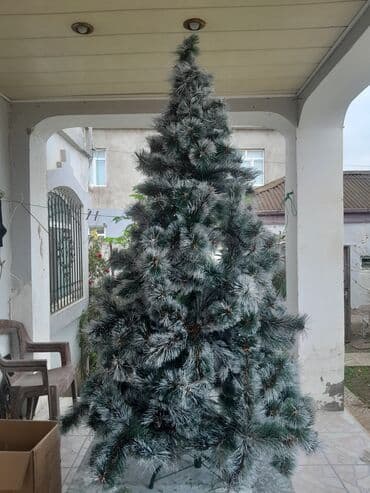 Qar effektli süni şam ağacı - Realistik, sıx budaqlı dizayn – lalafo.az -da Qar effektli süni şam ağacı - Realistik, sıx budaqlı dizayn –