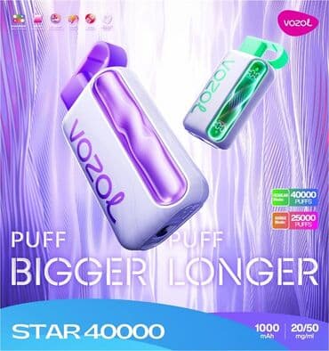 Vozol Star 40.000 Puffs - 20 azn son qiymət .Ödəniş ilk alınır kuryer lalafo.az -da Vozol Star 40.000 Puffs - 20 azn son qiymət .Ödəniş ilk alınır kuryer