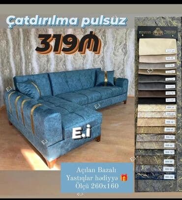 Künc divan, Yeni, Açılan, Bazalı, Parça, Şəhərdaxili pulsuz çatdırılma lalafo.az -da Künc divan, Yeni, Açılan, Bazalı, Parça, Şəhərdaxili pulsuz çatdırılma