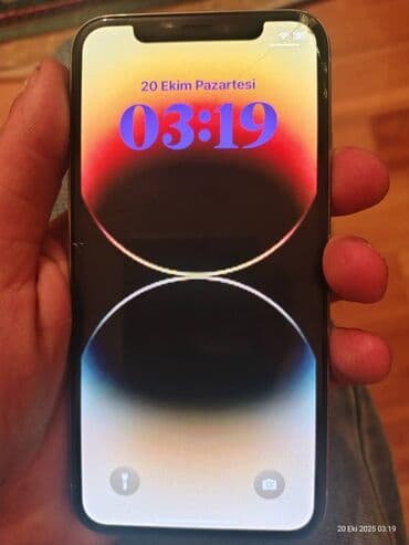 IPhone X, 256 GB, Ağ, Face ID, Qırıq lalafo.az -da IPhone X, 256 GB, Ağ, Face ID, Qırıq