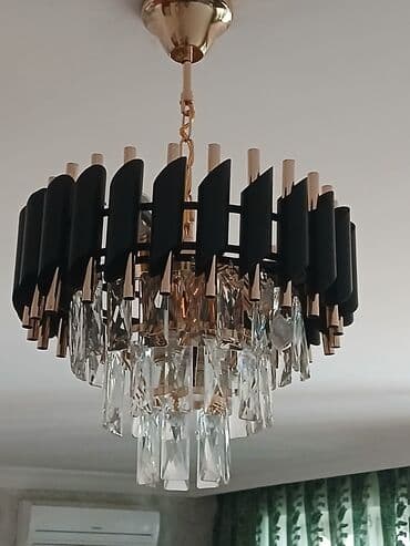 Çılçıraq, 4 lampa, Xrustal lalafo.az -da — 4 Çılçıraq, 4 lampa, Xrustal — 4