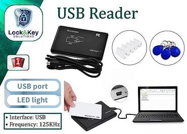 Kart Oxuyucu USB Reader 125 kHz 125 kHz tezlikdə çalışan USB reader lalafo.az -da Kart Oxuyucu USB Reader 125 kHz 125 kHz tezlikdə çalışan USB reader