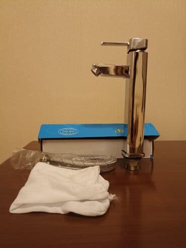 hamam tuju: Hamam və mətbəx üçün kranlar dəsti - Material: xrom örtüklü metal lalafo.az -da — 1 hamam tuju: Hamam və mətbəx üçün kranlar dəsti - Material: xrom örtüklü metal — 1