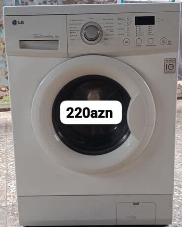 Paltaryuyan maşın LG, 6 kq, Avtomat, Qurutmasız lalafo.az -da Paltaryuyan maşın LG, 6 kq, Avtomat, Qurutmasız