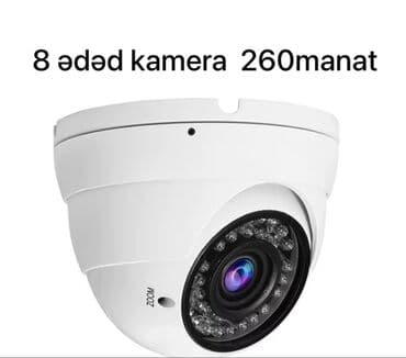 Məhsul: Daxili/xarici istifadə üçün dome tipli videomüşahidə kamerası lalafo.az -da Məhsul: Daxili/xarici istifadə üçün dome tipli videomüşahidə kamerası