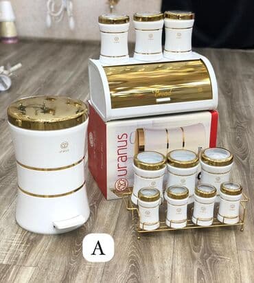 Mətbəx Dəsti Dəst tərkibi: 🍞 Çörək qabı 🌿 Ədviyat qabı 🗑️ Zibil lalafo.az -da Mətbəx Dəsti Dəst tərkibi: 🍞 Çörək qabı 🌿 Ədviyat qabı 🗑️ Zibil