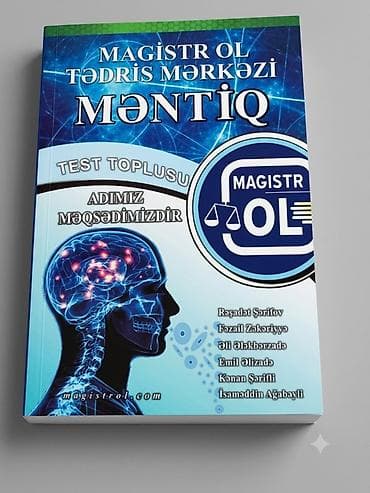 Məhsul: “Magistr Ol” Tədris Mərkəzi – Məntiq Test Toplusu at lalafo.az Məhsul: “Magistr Ol” Tədris Mərkəzi – Məntiq Test Toplusu