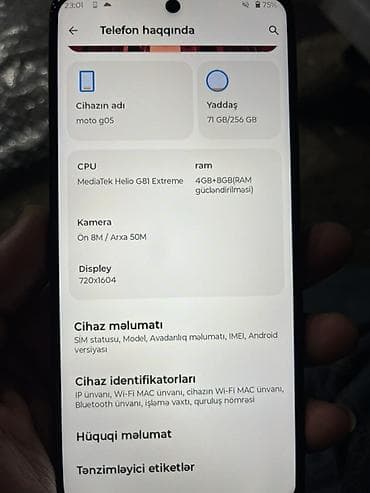 Motorola 256 GB, rəng - Yaşıl, Barmaq izi lalafo.az -da Motorola 256 GB, rəng - Yaşıl, Barmaq izi