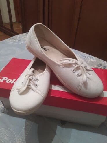 Baletkalar, Ölçü: 36, rəng - Ağ, İşlənmiş lalafo.az -da Baletkalar, Ölçü: 36, rəng - Ağ, İşlənmiş