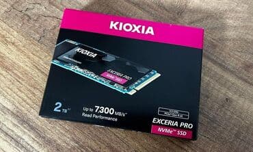 🟠Kioxia Exceria Pro 2 Tb Phison E18 PCIe 4.0 x4 M.2 2280 7300mb/s lalafo.az -da 🟠Kioxia Exceria Pro 2 Tb Phison E18 PCIe 4.0 x4 M.2 2280 7300mb/s
