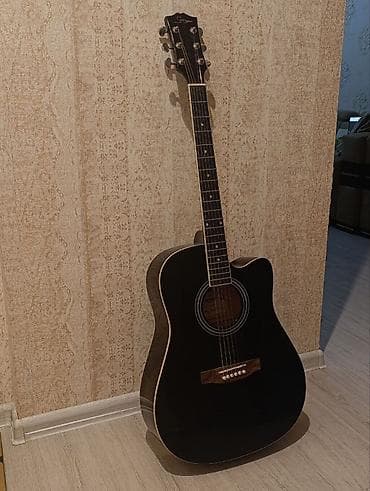 Smiger qara akustik gitara. Çox az işlədilib, yeni kimidir, cızığı lalafo.az -da Smiger qara akustik gitara. Çox az işlədilib, yeni kimidir, cızığı