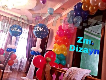 Праздничные украшения: Şar dekoru və rəqəm şar kompozisiyaları Tədbirlər üçün peşəkar şar at lalafo.az — 6 Праздничные украшения: Şar dekoru və rəqəm şar kompozisiyaları Tədbirlər üçün peşəkar şar — 6