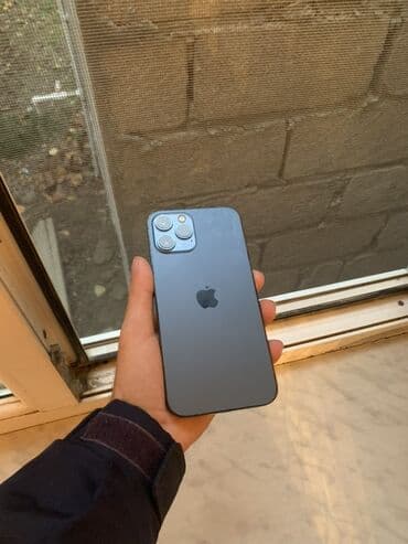 IPhone 12 Pro Max, 128 GB, Göy, Face ID lalafo.az -da IPhone 12 Pro Max, 128 GB, Göy, Face ID