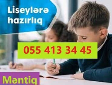 Repetitor, Məntiq, Riyaziyyat, Azərbaycan dili, İmtahanlara hazırlıq lalafo.az -da Repetitor, Məntiq, Riyaziyyat, Azərbaycan dili, İmtahanlara hazırlıq