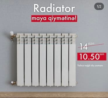 Yeni Seksiyalı Radiator Alüminium, Pulsuz çatdırılma, Ödənişli quraşdırma, Zəmanətli, Kredit var lalafo.az -da — 1 Yeni Seksiyalı Radiator Alüminium, Pulsuz çatdırılma, Ödənişli quraşdırma, Zəmanətli, Kredit var — 1