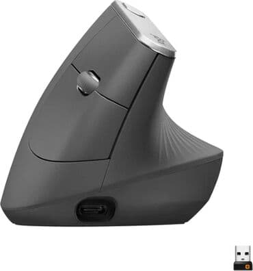 LOGITECH MX Vertical Advanced Ergonomic Mouse - GRAPHITE - 2.4GHz/BT - lalafo.az -da LOGITECH MX Vertical Advanced Ergonomic Mouse - GRAPHITE - 2.4GHz/BT -