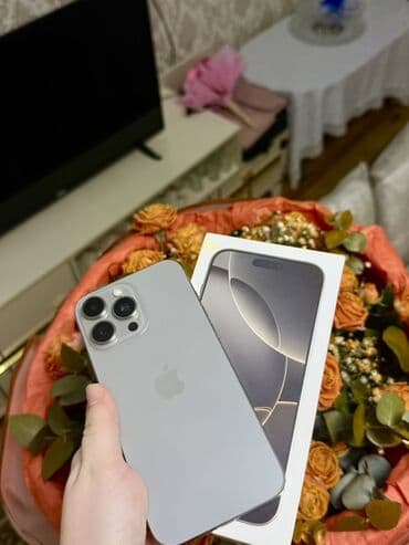 IPhone 16 Pro Max, Space Gray, Face ID lalafo.az -da IPhone 16 Pro Max, Space Gray, Face ID