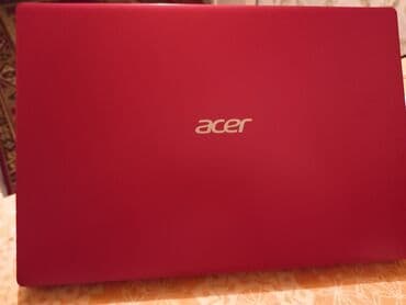 Acer Aspire A315-55G-58S8 noutbuk - Korpus: mat qırmızı rəngli üst lalafo.az -da Acer Aspire A315-55G-58S8 noutbuk - Korpus: mat qırmızı rəngli üst
