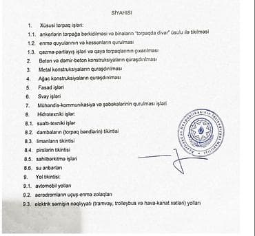 Tikinti şirkəti SATILIR. ●30 mlyn tikinti işləri üzrə dövriyyə (böyük lalafo.az -da Tikinti şirkəti SATILIR. ●30 mlyn tikinti işləri üzrə dövriyyə (böyük