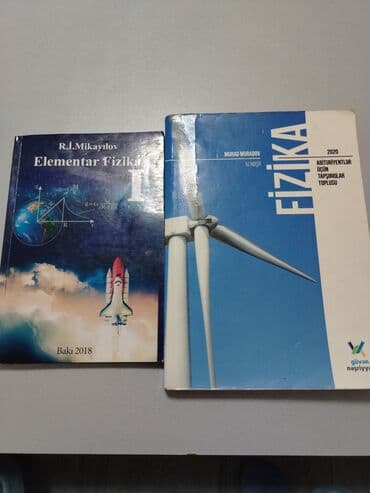 Məhsul: Fizika üzrə iki kitab paketi - R.İ. Mikayılov – “Elementar lalafo.az -da Məhsul: Fizika üzrə iki kitab paketi - R.İ. Mikayılov – “Elementar