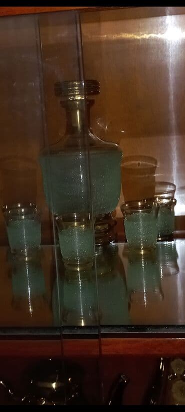 Çay dəsti, rəng - Yaşıl, Şüşə lalafo.az -da Çay dəsti, rəng - Yaşıl, Şüşə