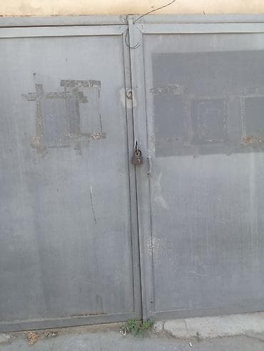 Metal darvaza – ikiqat açılan - Material: qalın metal/sənaye tipli lalafo.az -da Metal darvaza – ikiqat açılan - Material: qalın metal/sənaye tipli