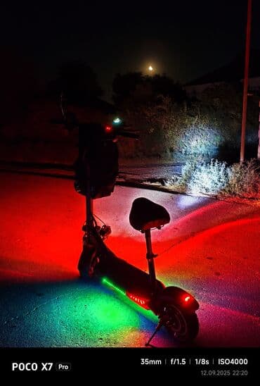 Elektrik skuter – güclü işıqlandırma və rahat oturacaqla - lalafo.az -da Elektrik skuter – güclü işıqlandırma və rahat oturacaqla -