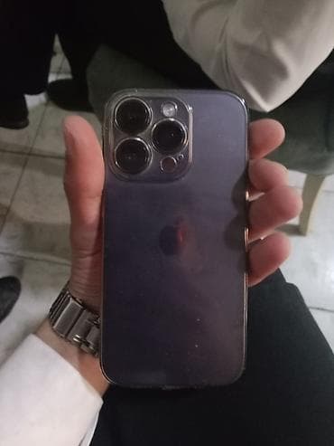 IPhone 14 Pro, 128 GB, Deep Purple, Face ID lalafo.az -da IPhone 14 Pro, 128 GB, Deep Purple, Face ID