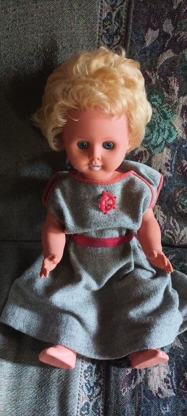 Кукла ГДР в отличном состоянии длина 50 см lalafo.az -da Кукла ГДР в отличном состоянии длина 50 см