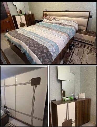 İkinəfərlik çarpayı, 2 tumba, Dolab, Termo, İşlənmiş lalafo.az -da İkinəfərlik çarpayı, 2 tumba, Dolab, Termo, İşlənmiş