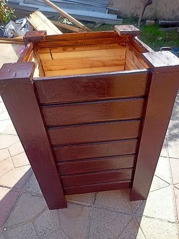 Taxta dekorativ çiçək qabları #dibçeklər # gül gablari #dibceklər lalafo.az -da — 2 Taxta dekorativ çiçək qabları #dibçeklər # gül gablari #dibceklər — 2