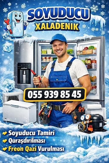 Xaladennik və soyuducu xidmətləri Xidmətlər: - Soyuducu təmiri - lalafo.az -da Xaladennik və soyuducu xidmətləri Xidmətlər: - Soyuducu təmiri -